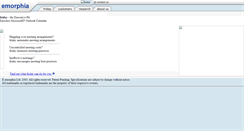 Desktop Screenshot of emorphia.com