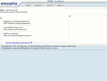 Tablet Screenshot of emorphia.com